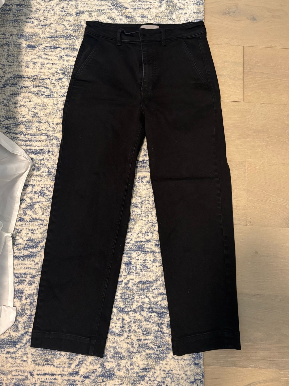 EVERLANE Straight Black Jeans
